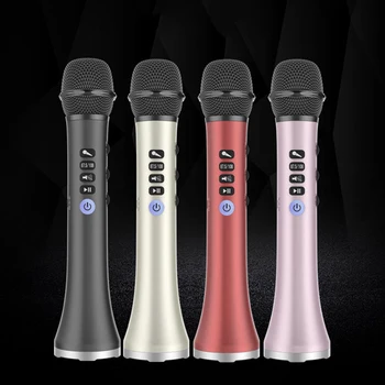 

Professional bluetooth Wireless FM Microphone Handheld Karaoke Home KTV Music Microphone Dynamic System 15W