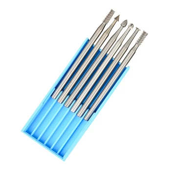 

2.35Mm Diameter Burs For Dremel Rotary Tool Microcarving Knife Olive Carving Knife Micro-Knife Engraving Machine Set
