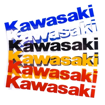 

2 pcs/set Motorcycle Refit Sticker Motorcycle Logo Personalized Decorative Reflective Decals for Kawasaki Motorcycle