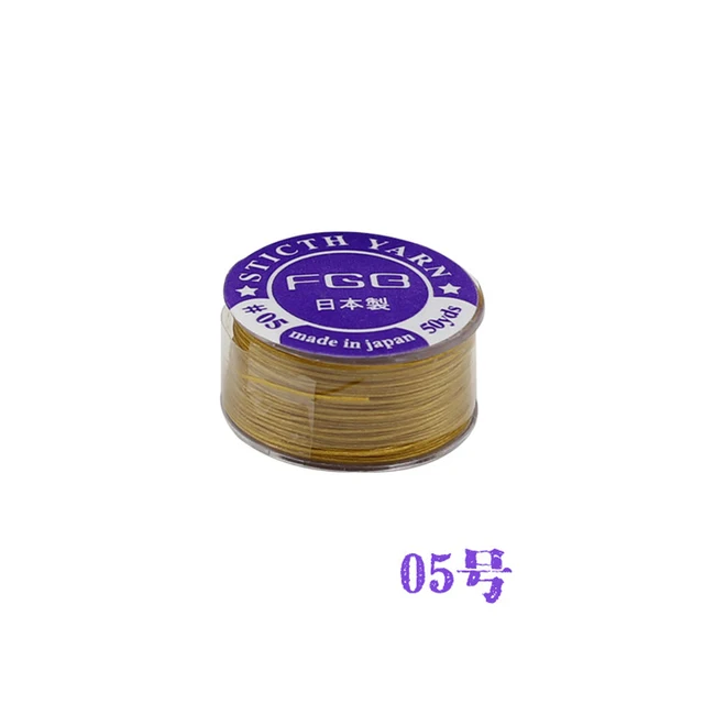 FAIRYWOO Miyuki Bead Thread DIY Japan Beading Thread Accessories For Bracelets 46M/Roll 05 gold