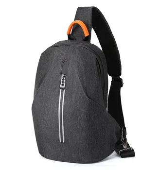 

Motorcycle waterproof Messenger Sling Shoulder Bag Chest Crossbody Bag Rucksack reflective strap