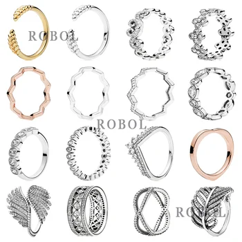 

JZ0010 Original High-quality Boutique 925 Sterling Silver Ring, New Autumn Style, Exquisite and Elegant, Generous Temperament