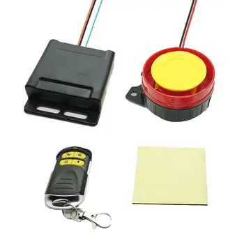 

1Set 12V Motorcycle Bike Anti-Theft Security Alarm System Scooter 125Db Remote Control Key Shell Engine Start Motorcycle Speaker