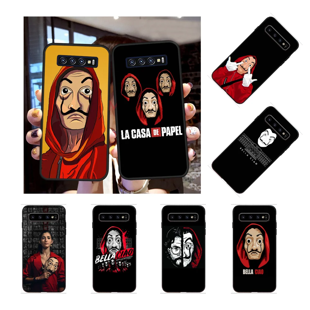 NBDRUICAI La Casa De Papel Bling Cute Phone Case для Samsung S9 plus S5 S6 edge S7 S8 S10 E | Мобильные телефоны и