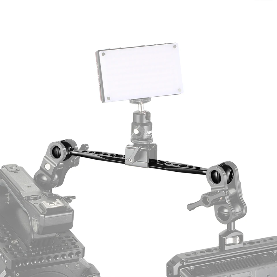 SmallRig камера Rig DSLR Ballhead " удлинитель(НАТО) для магические руки Особенности с железнодорожный вокзал, 1/4 3/8 резьбовыми отверстиями MD2303