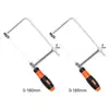 DIY Coping Saw Adjustable Woodworking Nonslip Handle Lightweight Portable Multifunctional Hand Saw Frame for Cutting Woodworking 1