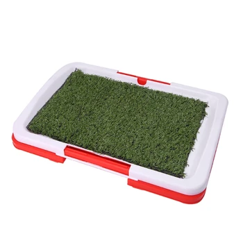 

Pet Dog Potty Toilet Urinary Trainer Grass Mat Pad Patch Indoor Outdoor Home New