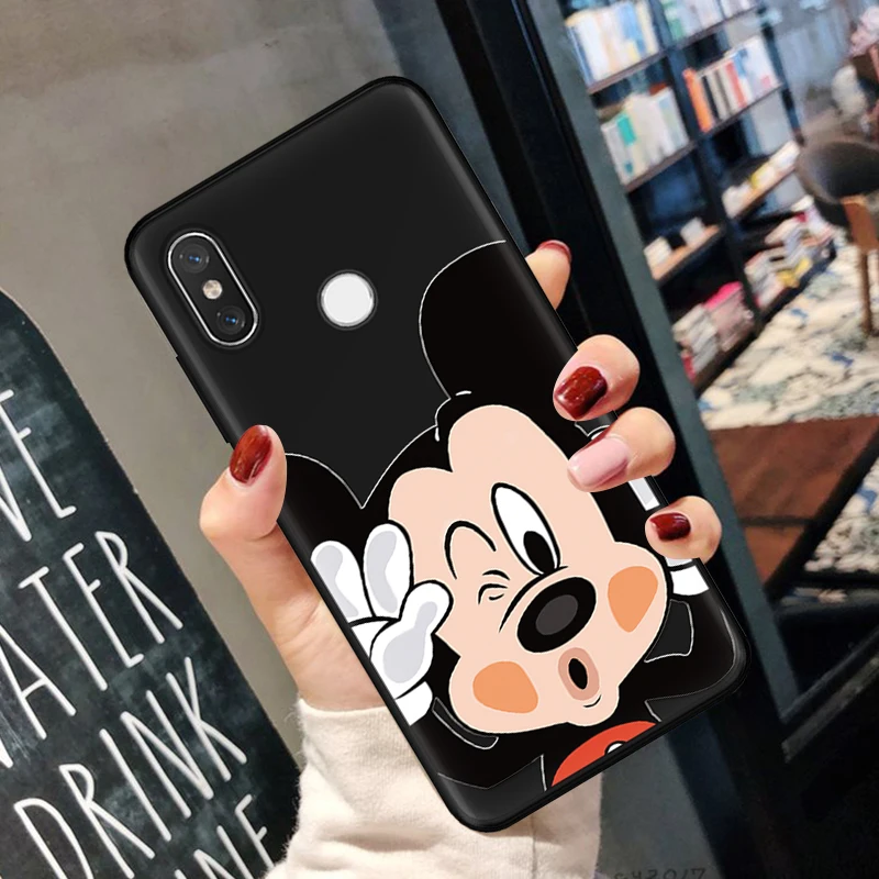 miqi Модный чехол с мультипликационным принтом для Xiao mi Red mi Note 8 7 8T K20 6 5 Pro Plus S2 7A 8A mi 9 8 9T Pro A3 CC9 CC9e Lite чехол из ТПУ Матовая пара - Цвет: miqi