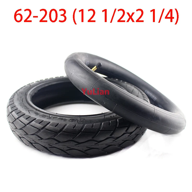 12 1/2x2 1/4 62-203 bike folding electric scooter wheel tire 12 inch tyre inner tube fits Many gas scooter E-bike 12x2.125 tyre