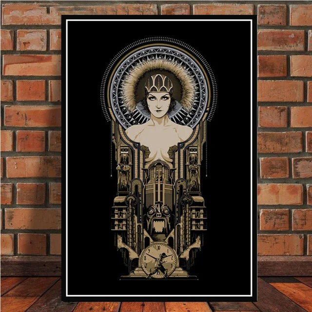 Плакат и печатная графика Metropolis Германия винтажная фильм Fritz Lang Ретро настенная художественная живопись картины для гостиной домашний декор - Цвет: 10