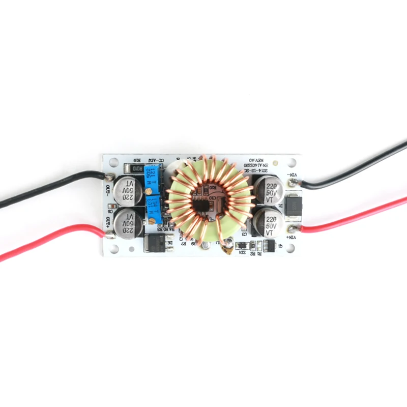 Boost 10A 250 Вт повышающий преобразователь модуль питания постоянного тока Регулируемый мобильный стабилизатора тока светодиода для Arduino