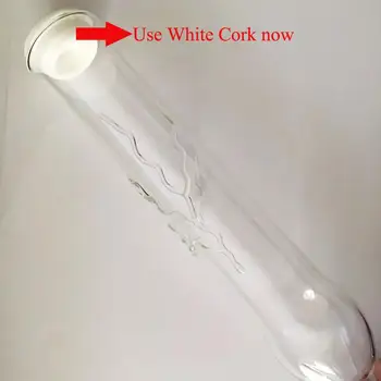 Medical-Grade Crystal Glass Huge Dildo Transparent Hollow Add Hot Ice Water Anal Butt Plug Super Smooth Massage Stick for Women 6