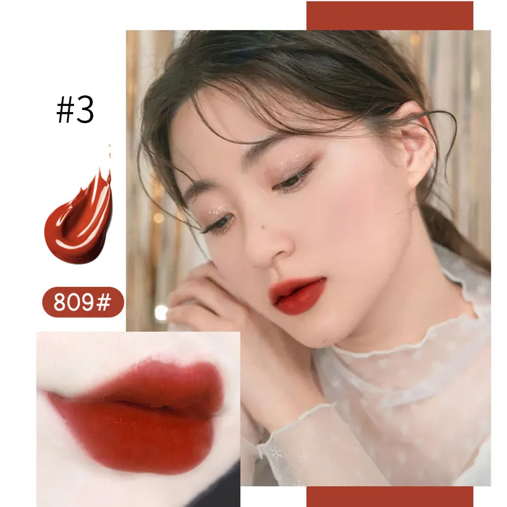 Lip Gloss Makeup Lipstick Cherry Blossoms Petal velvet sweet and smooth lipstick Lip Balm Moisturizing Lip Tint Long-lasting Lip