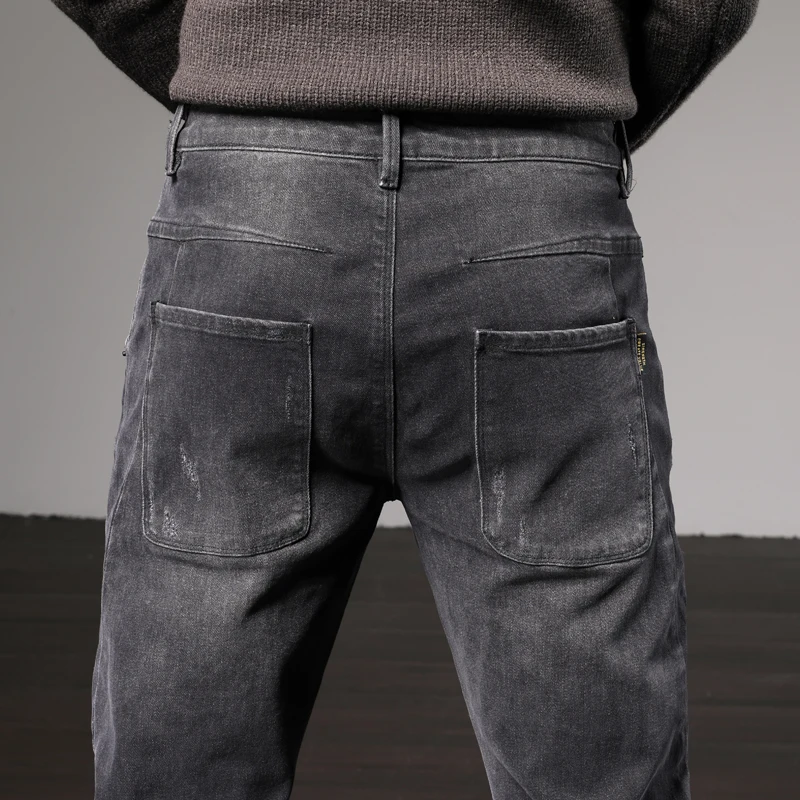 dark grey color jeans