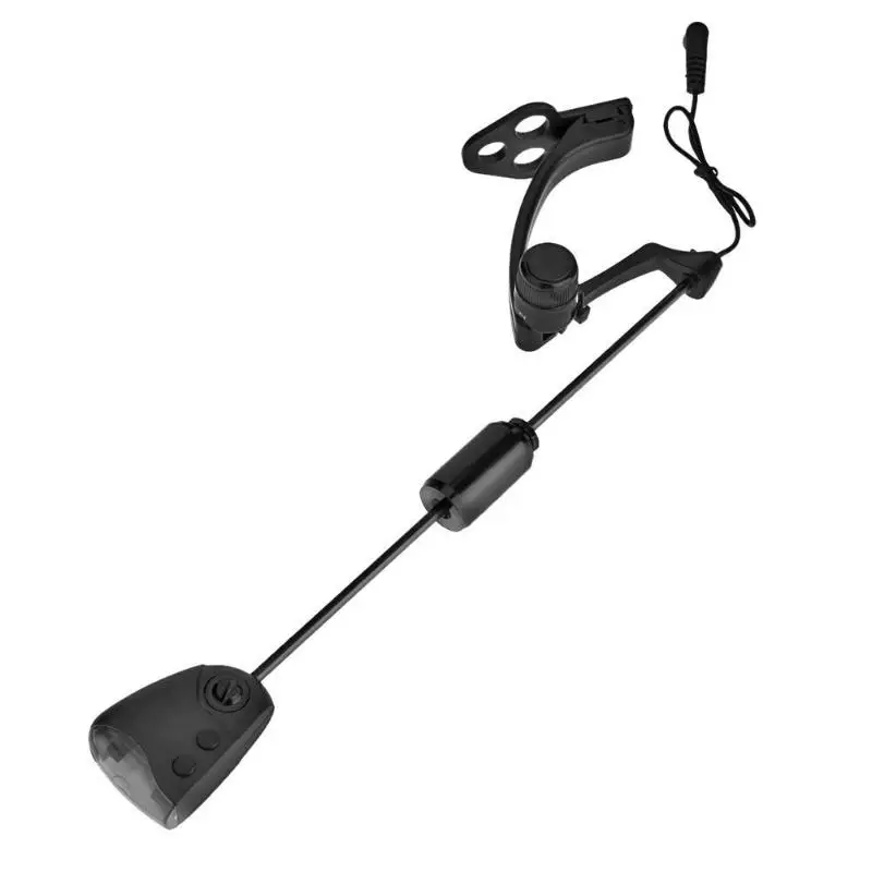 Регулируемый Карп сигнализатор клева для рыбалки набор поворотный иллюминированный механизм жесткий стержень снасти черный стальной сигнализатор поклевки для рыбалки Аксессуары для рыбалки