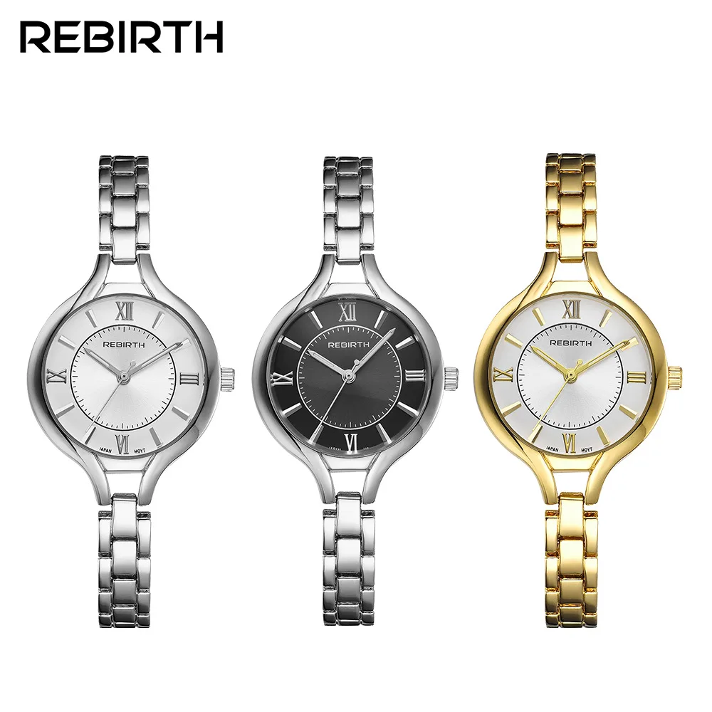 

Rebirth Li bo fu Table V6-Re039 Quartz Waterproof Steel Belt Watch Man's And WOMAN'S Watch