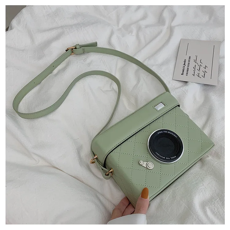 

2019 New Style Korean-style MORI Series Trend Super Fire Cool Camera Square Sling Bag Summer Fashion Western Style Crossbody Bag