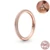 Ring 925 Silver Stackable Rings Infinite Flower Princess Wishbone Heart Rings Women Finger Rings 7
