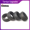 4pcs RC Racing On Road Rubber Tread Rally Tyre Soft for Tamiya Traxxas 1/10 Drift Car Upgrade Parts