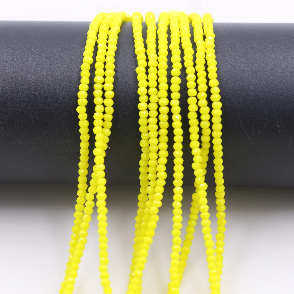 Круглые Бусины из стекла 2 мм 390 шт.|beads charms|glass spacer beadsbeads 2mm |