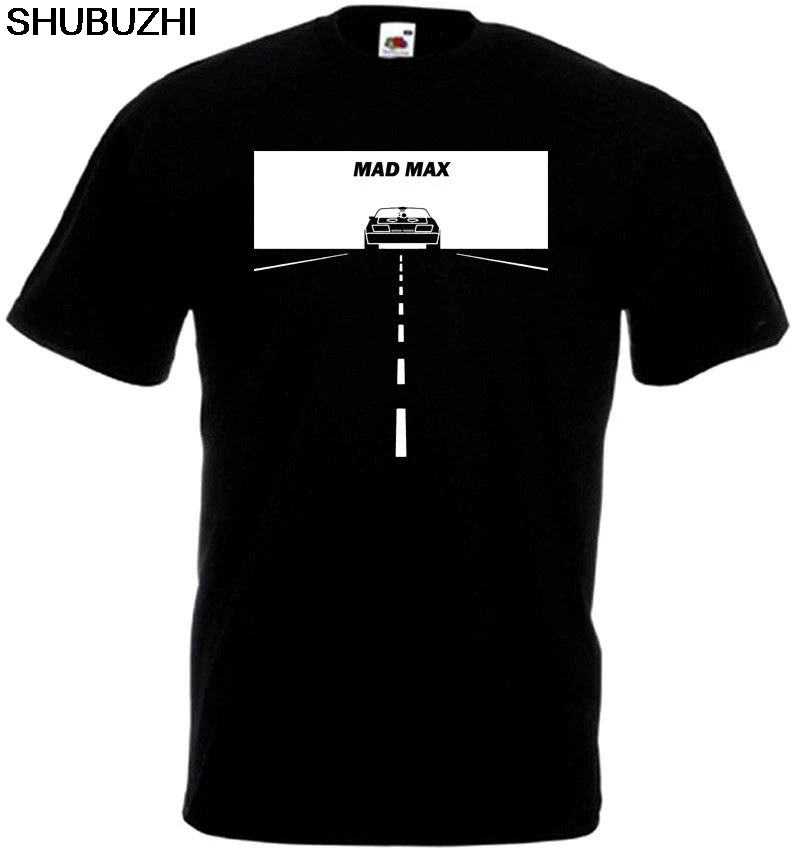 

Mad Max I v12 T-shirt black movie poster 4XL 5XL s S...5XL Summer Short Sleeves Cotton Fashiont Shirt High Quality sbz6170