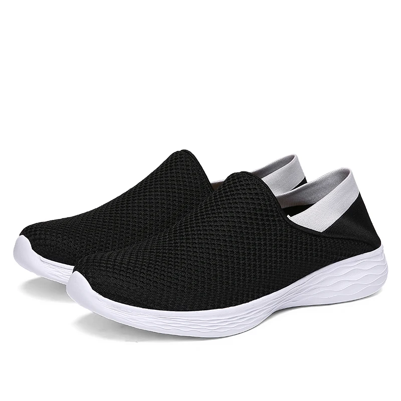 Men Shoes 2018 New Mesh Breathable Spring/Autumn Casual Unisex Couples sneakers Flat shoes Loafers | Обувь