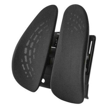 

Universal Car Back Support Chair Massage Lumbar Support Waist Cushion Ventilate Cushion Pad for Car Office Home