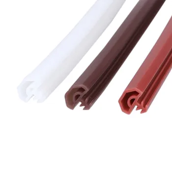 

New generation of silicon rubber sealing strips crash soundproof door thong strip door/ window sealed slot type square premium