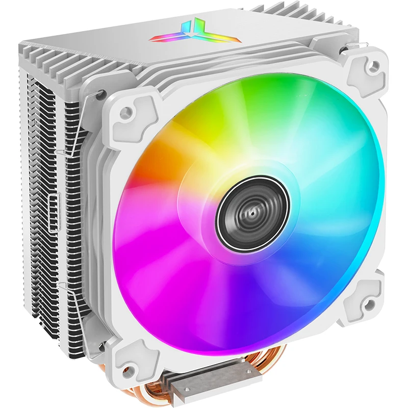 

Jonsbo CR1000 CPU Radiator 4Pin 4 Heat Pipe PWM Speed Adjustment 12mmLED Color Silent Fan for Intel 775 1155 1156 AMD AM4 AM3