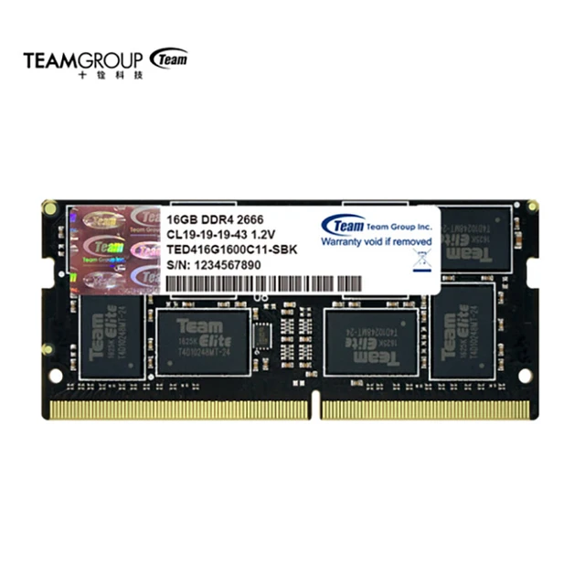 チームグループ-ラップトップメモリ、8GB、16GB、32GB、ライトSO-DIMM