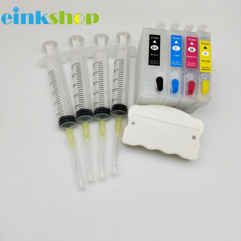 Vilaxh-WF3725-Refillable-Ink-Cartridge-Without-Chip-T34-34-XL-Chip-Resetter-For-Epson-WF3725-WF3720
