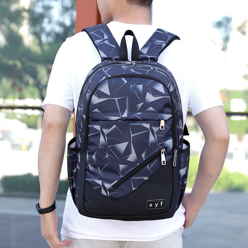 Mochila escolar informal para hombre, morral de viaje para ordenador al aire libre, mochila gran capacidad práctica y cómoda|Mochilas escolares| - AliExpress