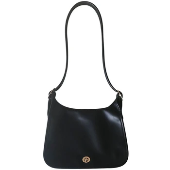 

FGGS-Fashion Women's Handbag Leather Casual Shoulder Crossbody Bag Saddle Women's Handbag Large Capacity