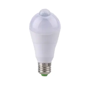 

Bright Home E27 7W LED Body Sensor Human Induction Elbow Rotate Bulb White