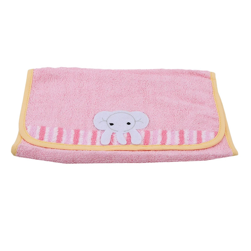 pink Полотенце из микрофибры с героями мультфильмов, мягкое абсорбирующее быстросохнущее полотенце, маленькое детское полотенце для ванной, Пляжное чистящее полотенце, 50*26 см - Цвет: pink