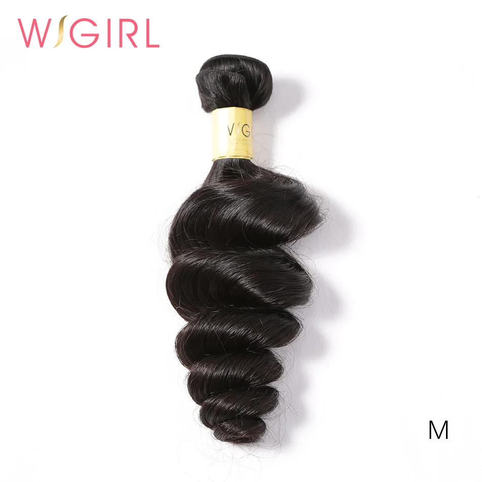 

Wigirl Loose Wave 8- 28 30 32 40 Inch Remy Malaysian Hair Weave Bundles 100% Natural Human Hair 1 3 4 Bundles Deals Weaving