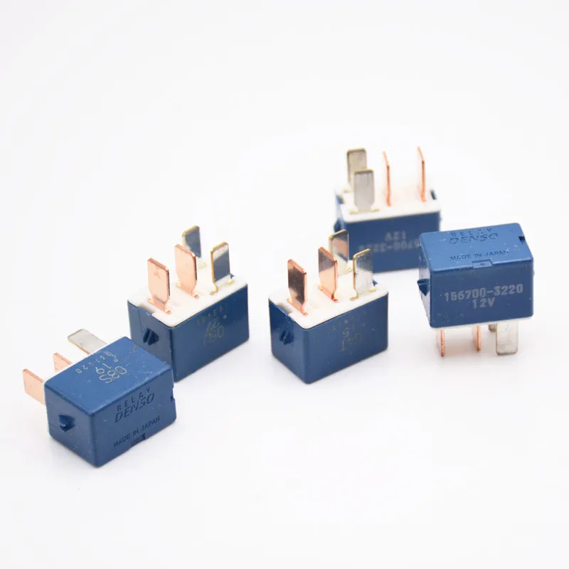 5 шт. DC 12V 156700-3220 автомобильное реле для toyota Denso 4pin