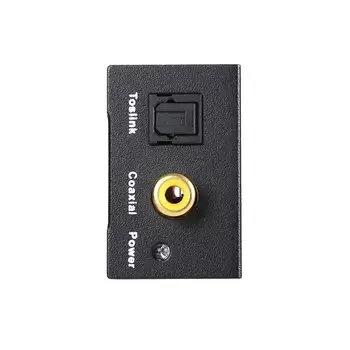 

Optical Coaxial Toslink Digital to Analog Audio Converter Adapter RCA L/R 3.5mm A1