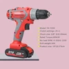 YIKODA 21V Electric Screwdriver Lithium Battery Rechargeable Cordless Drill DIY Mini Two Speed Household Power Tools ► Photo 3/6
