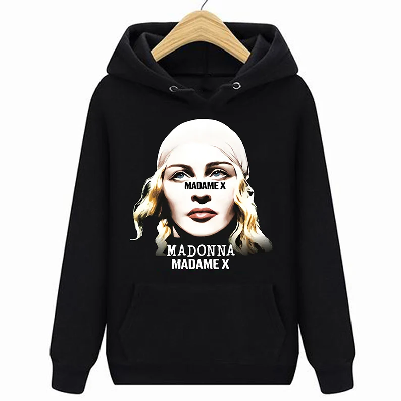 Madonna Madame X Logo Hoodies Sweatshirts All Size S To 5Xl Catton