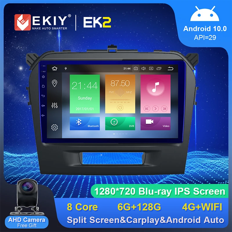 Автомагнитола EKIY Android 10 0 GPS 4G Wi-Fi для Suzuki Vitara 2015-2019 | Автомобили и мотоциклы