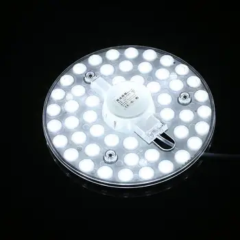 

Modern Led Lights Home Decor Home & Living Bathroom Replace Beads Replace Round Replace Round 24W Panel Light 48LED 48LED 220V