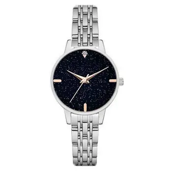 

Fashion Women Watches Casual Simple Starry Sky Watch Stainless Steel Quartz Wristwatches Ladies Diamond Watch Clock Reloj Mujer