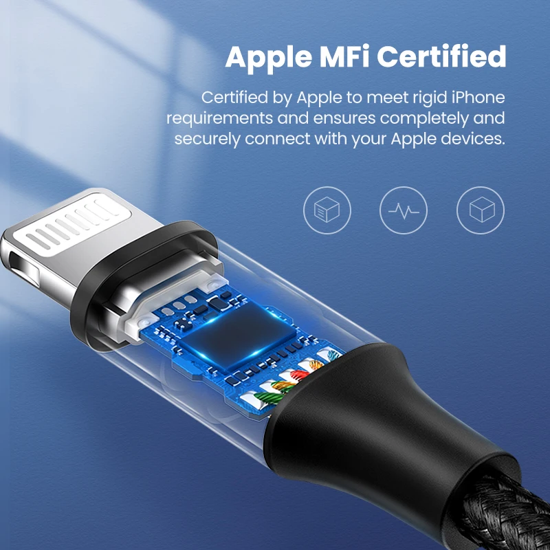 Ugreen MFi Lightning to 3 5mm Aux Cable for iPhone 11 Pro Max X 7 3 5mm Jack Male 1M Cable Car Converter Headphone Audio Adapter