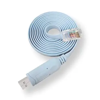 

USB to RJ45 for Cisco USB Console Cisco Cable FTDI Serial Debugging Line Connector Switch Debugging Cable for Huawei H3C WIN7 XP