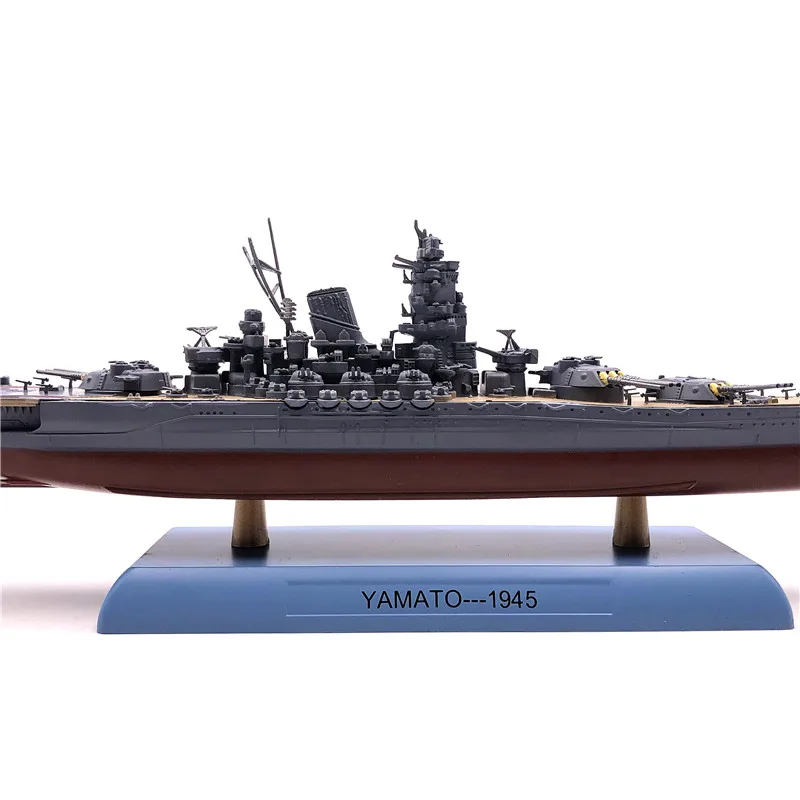 Weapons Theatre WWII Japanese Navy Battleship Yamato 1945 1/1000 Diecast Model 