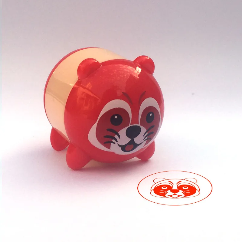 Cartoon Animals Stamps Children Toy Kids Seal For Scrapbooking Stamper DIY Cartoon Stamper Toys New Wholesale - Цвет: Red dog