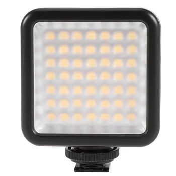 

1 PC Fill Light 49 LED Durable 6000K Video Light Fill Light Photography Light for Camcorder Wedding DSLR Camera Sport Camera