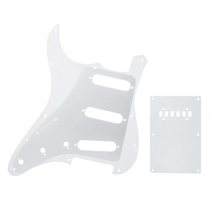 Защитное устройство Pickguard высокого качества PVC PLY с задней пластиной аксессуары для электрогитары