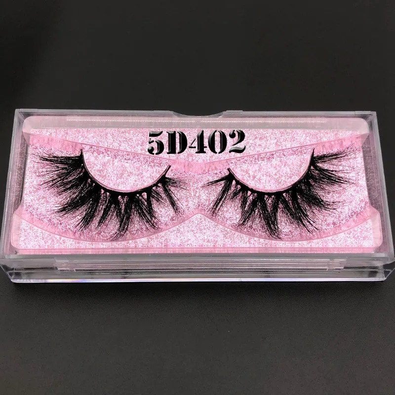 Mikiwi 5d lashes 3D норковые ресницы розовое золото блестящий чехол коробка с собственным логотипом для оптового заказа whalesale - Цвет: 5D402